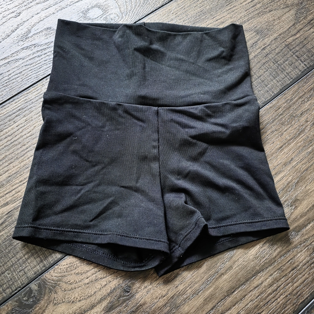Motionwear Black Kids Shorts